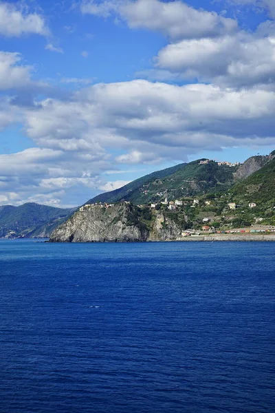 Ligurische Küste Bei Manarola Cinque Terre Italien — Stockfoto