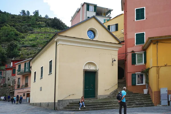 Oratory Disciplinati Manarola Cinque Terre Italy — Stock Photo, Image