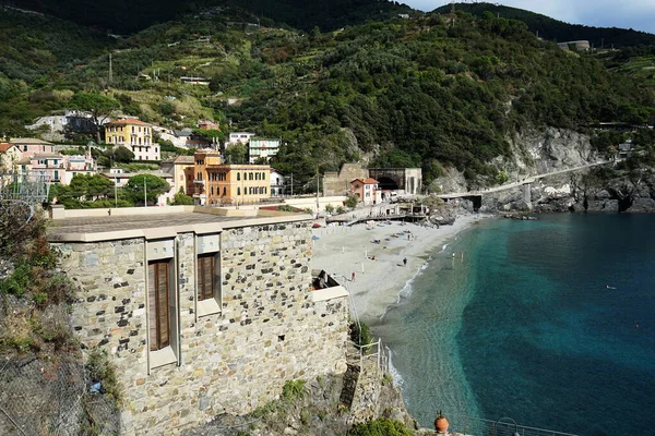 View Monterosso Cinque Terre Italy — Fotografia de Stock