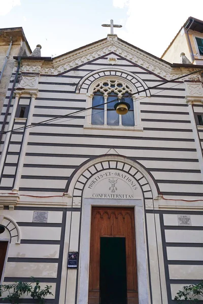 Oratorium Confraternita Dei Neri Mortis Orationis Monterosso Cinque Terre Włochy — Zdjęcie stockowe