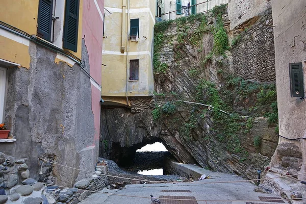 Cave Houses Vernazza Cinque Terre Italy — ストック写真