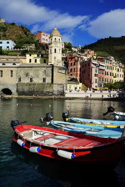 Vue Village Vernazza Cinque Terre Italie — Photo