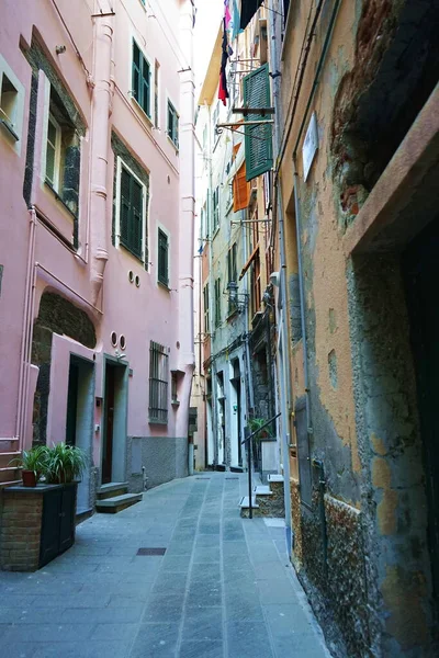 Rua Aldeia Vernazza Cinque Terre Itália — Fotografia de Stock