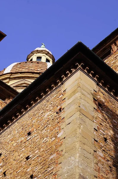 Купол Церкви Сан Фредьяно Флоренции Италия — стоковое фото