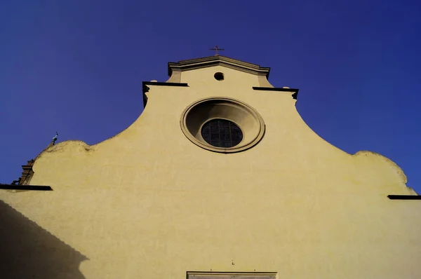 Фасад Церкви Санто Спирито Флоренция Италия — стоковое фото