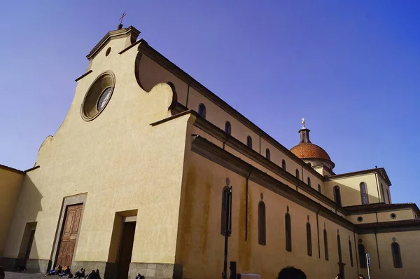 Igreja Santo Spirito Florença Itália — Fotografia de Stock