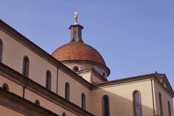 Kuppel Der Kirche Santo Spirito Florenz Italien — Stockfoto