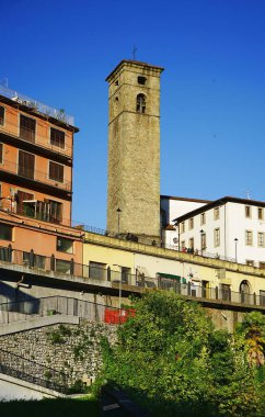 Ariostesca Kalesi Castelnuovo Garfagnana, Toskana, İtalya