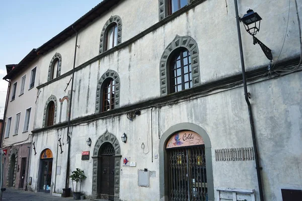 Palácio Centro Histórico Castelnuovo Garfagnana Toscana Itália — Fotografia de Stock