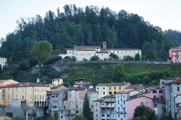 Veduta Castelnuovo Garfagnana Toscana Italia — Foto Stock