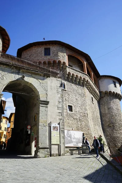 意大利托斯卡纳Ariostesca Fortress Castelnuovo Garfagnana — 图库照片