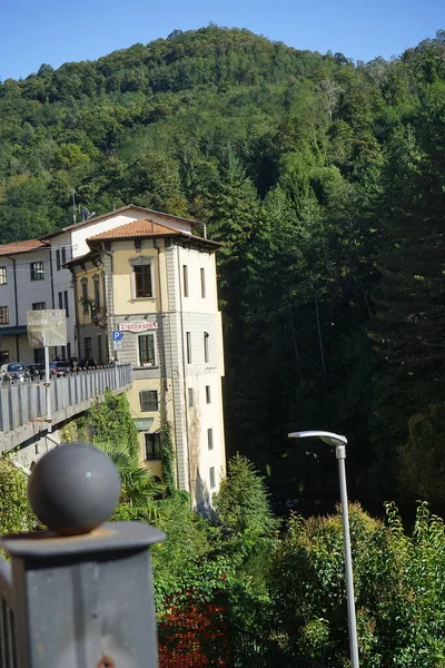 Uitzicht Castelnuovo Garfagnana Toscane Italië — Stockfoto