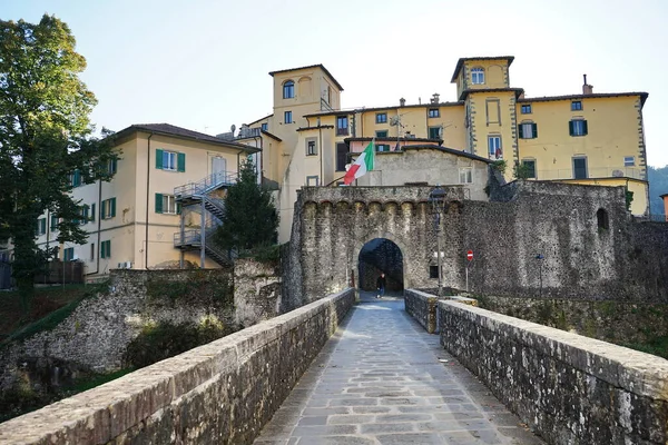 Miccia Gate Castelnuovo Garfagnana Tuscany Italy — Stock Photo, Image