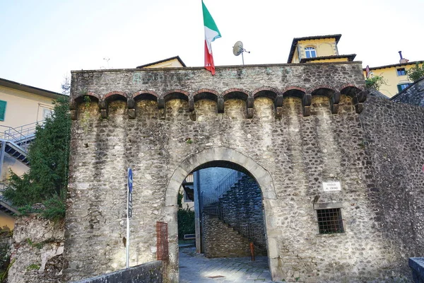 Puerta Miccia Castelnuovo Garfagnana Toscana Italia — Foto de Stock