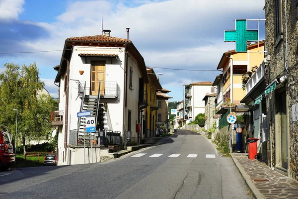 View Village Piazza Serchio Garfagnana Tuscany Italy — Stockfoto