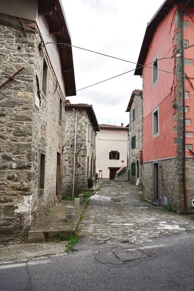 Village Orzaglia Garfagnana Tuscany Italy — Foto Stock