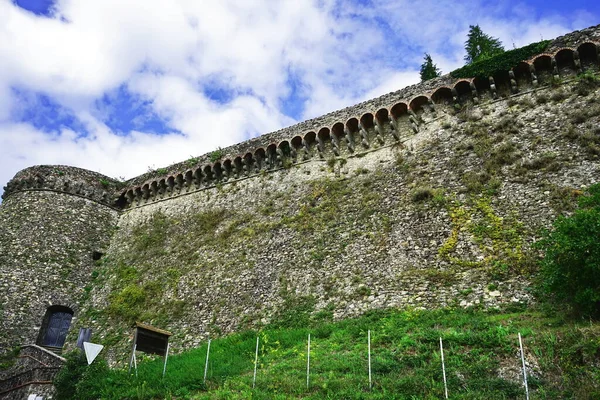 Rocca Estense Trassilico Garfagnana Toskania Włochy — Zdjęcie stockowe