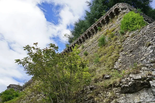 ロッカ エステンスIn Trassilico Garfagnana トスカーナ州 イタリア — ストック写真