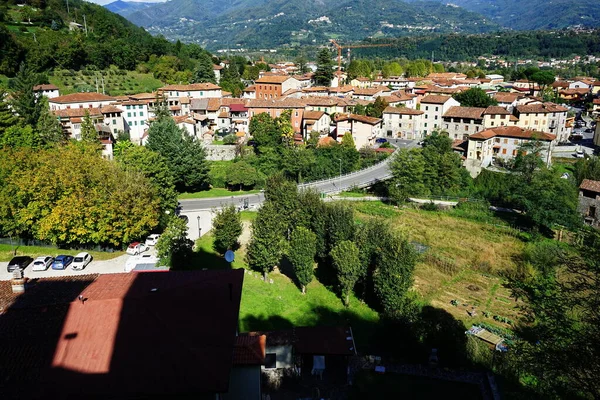 Blick Auf Gallicano Der Garfagnana Toskana Italien — Stockfoto