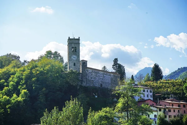 Kirche San Jacopo Gallicano Der Garfagnana Toskana Italien — Stockfoto