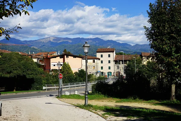 Vista Gallicano Garfagnana Toscana Itália — Fotografia de Stock