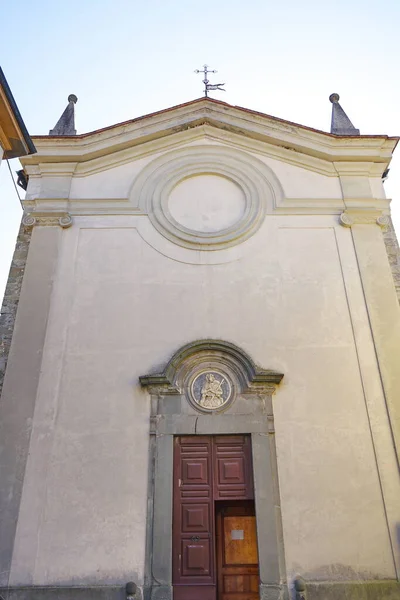 Εκκλησία Του San Rocco Στο Borgo Mozzano Στην Garfagnana Τοσκάνη — Φωτογραφία Αρχείου