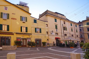 Carrara, Toskana, İtalya 'daki Alberica Meydanı