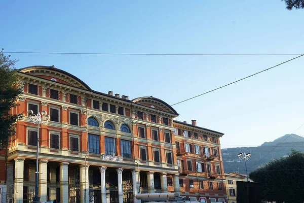 Teatro Politeama Praça Matteotti Carrara Toscana Itália — Fotografia de Stock