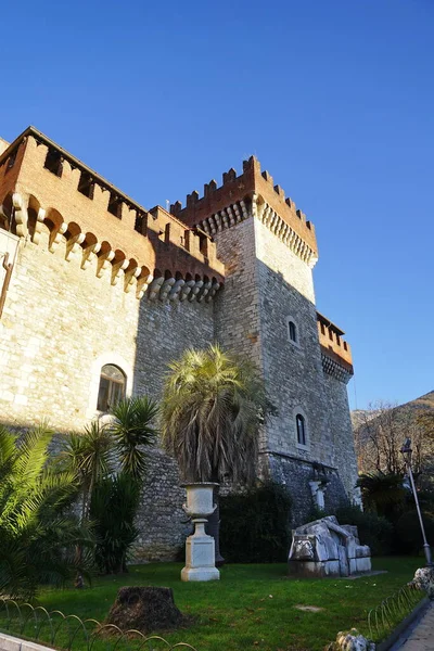 Malaspina Castle Seat Academy Fine Arts Carrara Tuscany Italy — Fotografia de Stock
