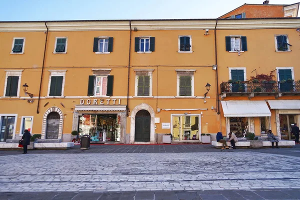 Alberica Square Carrara Tuscany Italy — Stock Photo, Image