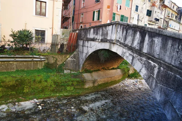 Bridge Tears Carrione River Carrara Tuscany Italy — Foto de Stock