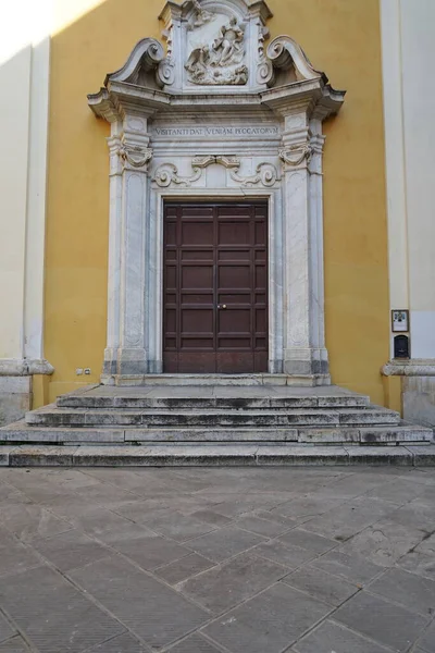 Suffragio Church Carrara Tuscany Italy — Zdjęcie stockowe