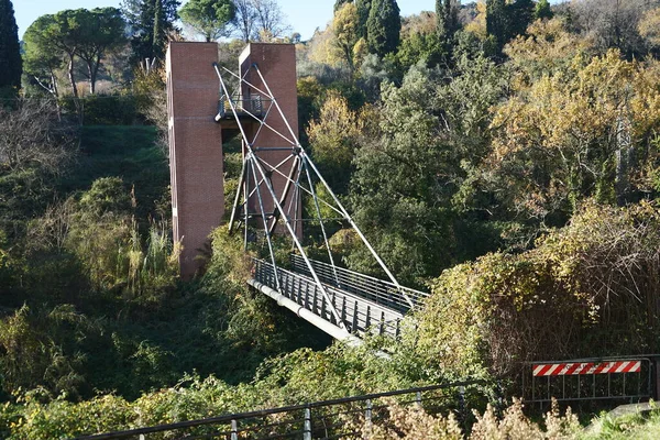 Мост Через Реку Грагнана Карраре Тоскана Италия — стоковое фото
