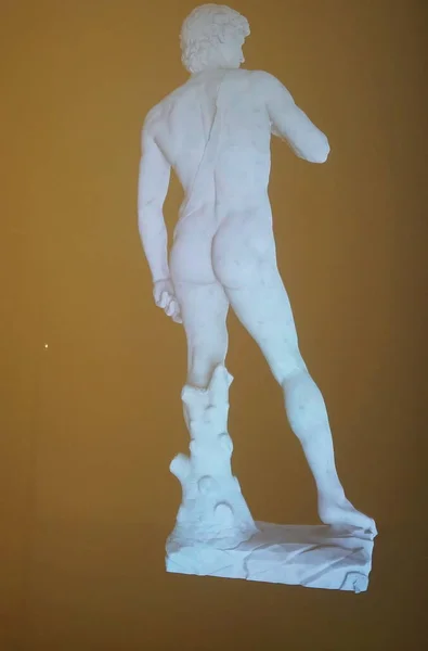Hologram Michelangelo David Statue — Stockfoto