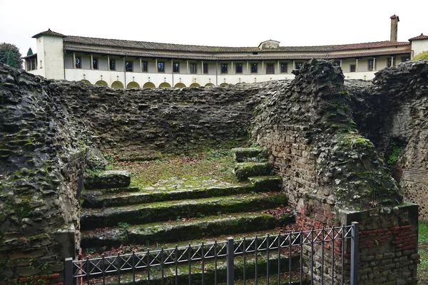 Roman Amphitheater Arezzo Tuscany Italy — Stock Photo, Image