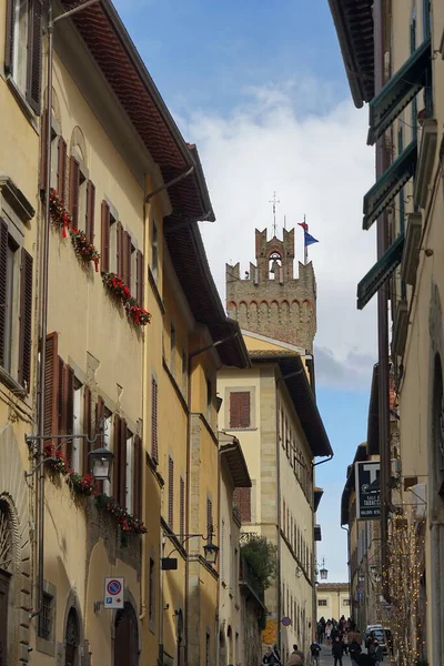 San Francesco Arezzo Óvárosában Toszkánában Olaszországban — Stock Fotó