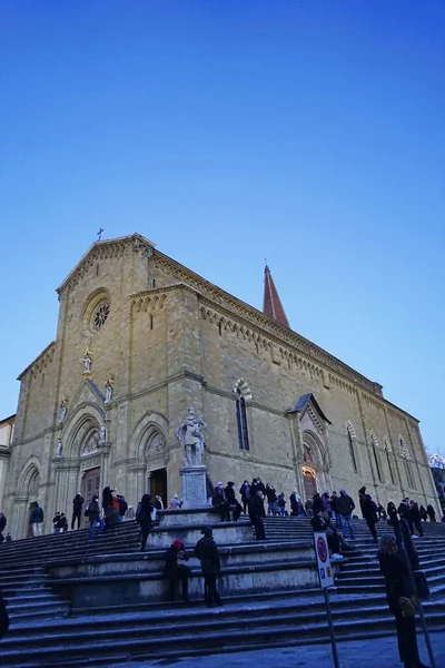 Catedral Arezzo Toscana Italia —  Fotos de Stock