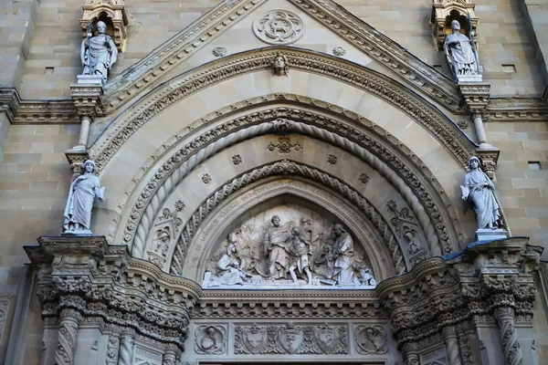 Arezzo Katedrális Toszkána Olaszország — Stock Fotó