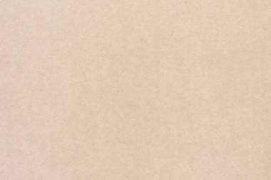 Kahverengi bir karton yaprak. Kağıt doğal doku.