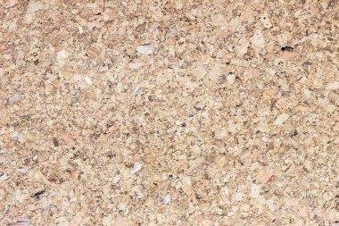 Çarşafın yüzeyi mantar ahşaptan yapılmıştır. Doğal bir mantar kaplamanın dokusu..