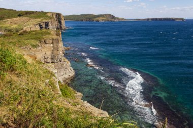 Uzak Doğu 'daki Rusya' nın doğu kıyısındaki Japon Denizi..