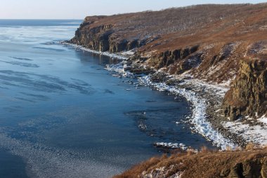 Uzak Doğu 'daki Rusya' nın doğu kıyısındaki Japon Denizi..