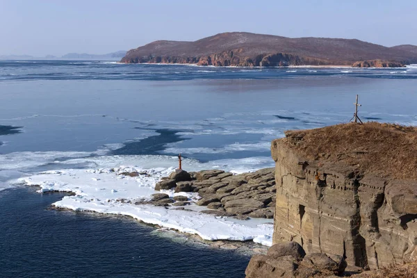 Mar Japão Largo Costa Oriental Rússia Extremo Oriente — Fotografia de Stock