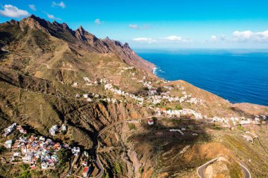 A beautiful view of the Anaga Mountains. Tenerife, Canary Islands, Spain