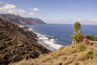A beautiful view of the Anaga Mountains. Tenerife, Canary Islands, Spain