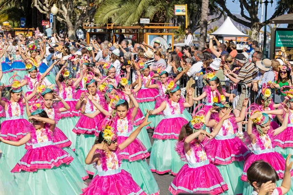 Funchal Madeira Května 2022 Slavný Květinový Festival Festa Flor Madeiře — Stock fotografie