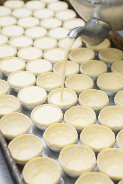 puff yumurta puding doldurma pot