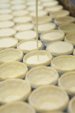 puff yumurta puding doldurma pot