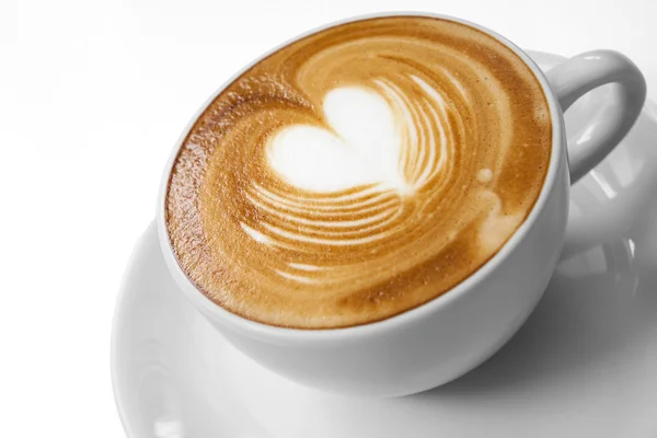 Kopje koffie met liefde — Stockfoto