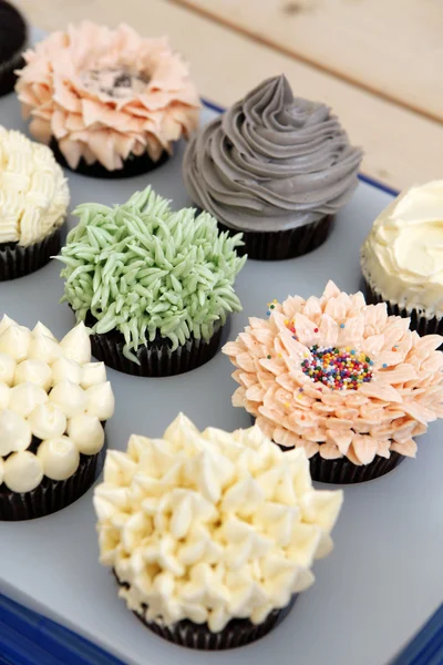 Colourful cupcake in party — Stock Photo, Image